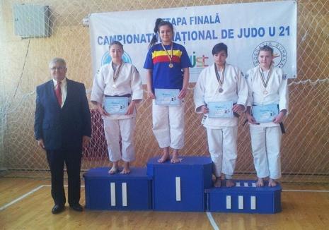 Orădenii şi-au adjudecat 12 medalii la CN judo U21 de la Deva